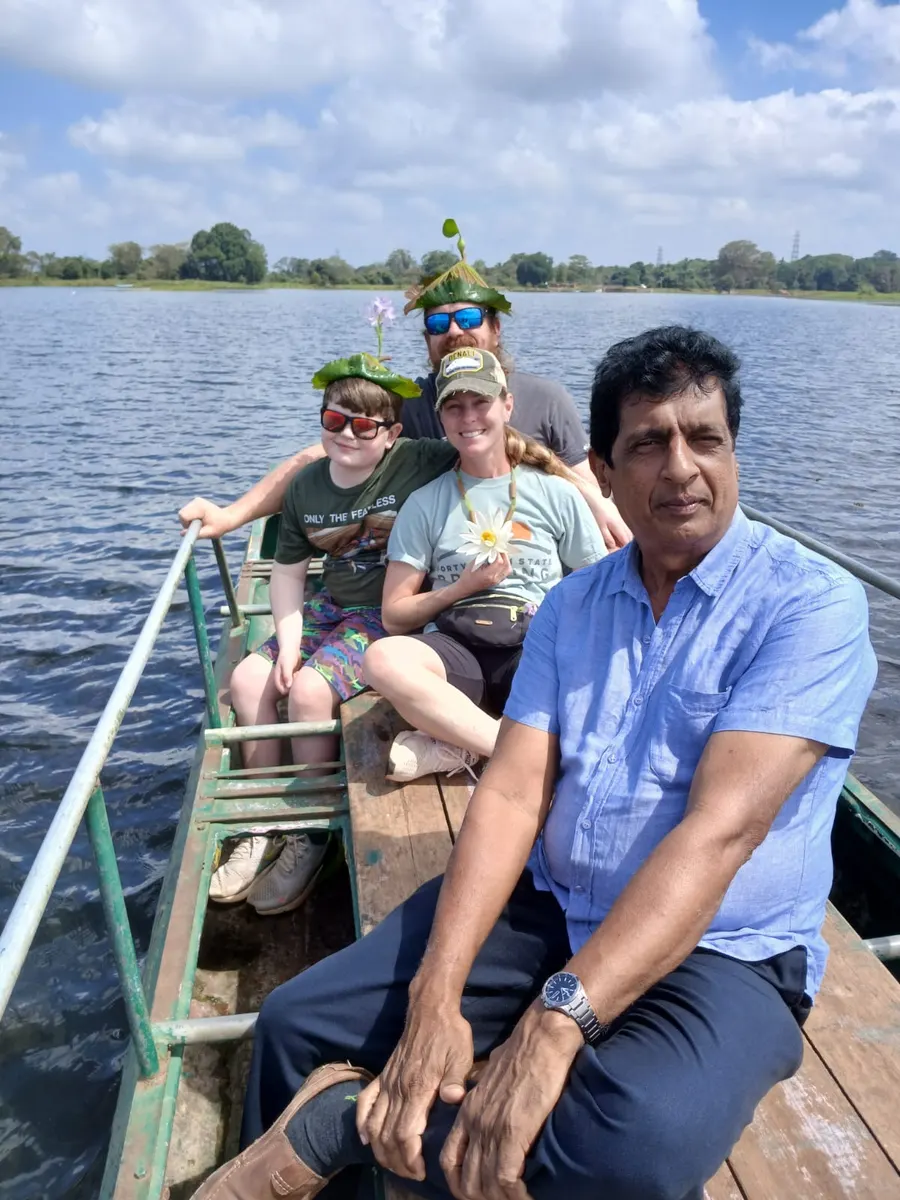 Lagoon boat safari, Sri Lanka