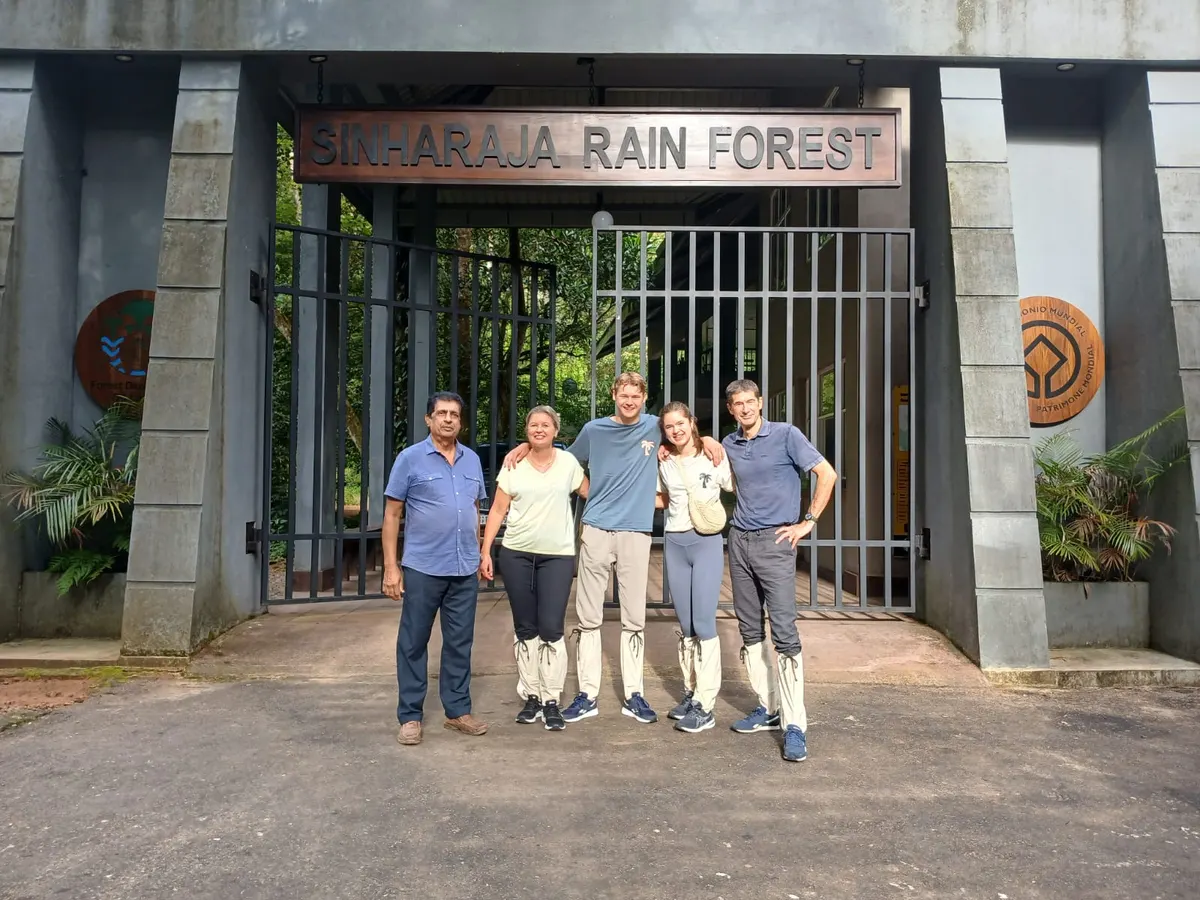 Sinharaja rain forest walk, Sri Lanka