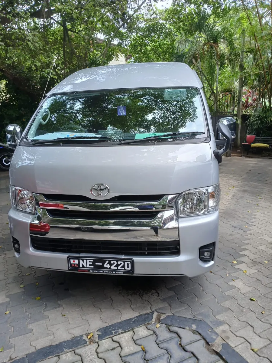 High-Roof Van available for private Sri Lanka tours